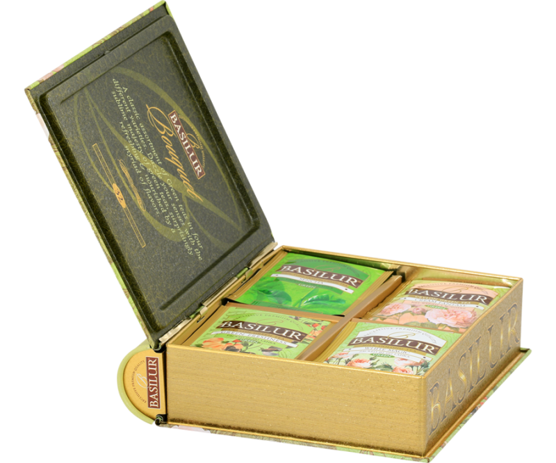 BASILUR ASSORTED BOUQUET Collection – 32 Enveloped Tea Bags