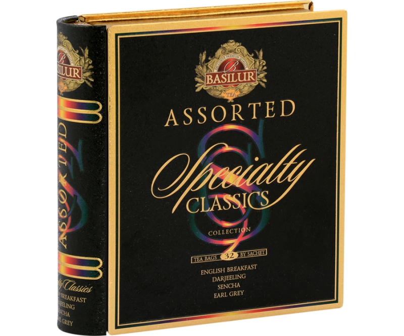 BASILUR ASSORTED SPECIALTY CLASSICS TIN